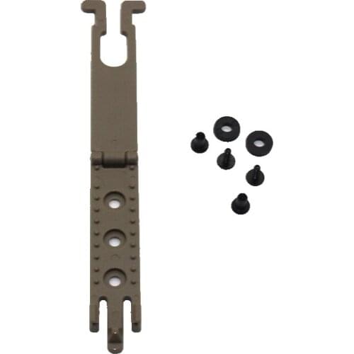 1 piece Sheath Scabbard Waist Clip System Back Clip Kydex Transportation Scabbard Molle Sheath Buckle