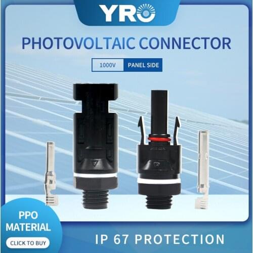 10 Pairs 1000V of Solar Connector Solar Solar Plug Cable Connectors (male and female) for Solar Panels and Photovoltaic Systems