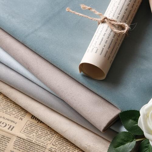 Thickening Velvet Fabric Plush Fabric Sofa Curtain Pillow Tablecloth Gold Velvet DIY Home Decoration Apparel Sewing & Fabric