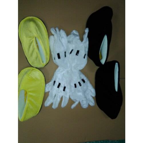 Mascot Accessories Halloween Dress Up Gloves Shoes and Cooling Vest Furry Accessories Children Adult Decorations