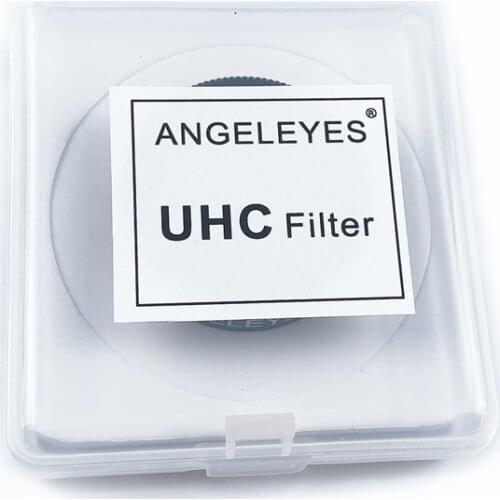 Angeleyes Telescope UHC 1.25 Inches 31.7mm 2 Inches 50.8mm Blocks Urban Light Pollution Light Damage Blocking Filter