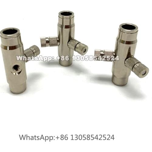 Quick Union Slip Lock Hose Connector, High Pressure Fog Machine Fittings, Straight Union Connector, Nozzle Connector