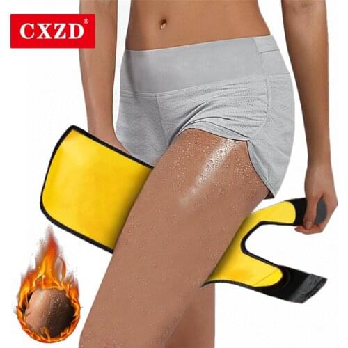 CXZD Thigh Slimmer Trimmer Leg Wrap Neoprene Sweat Sauna for Weight Loss Fitness Shapewear Slimming Toned Muscles Thigh sleeve