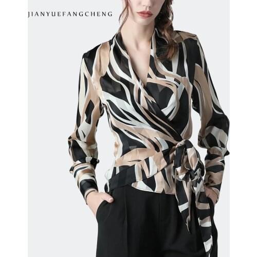 Jianyuefangcheng Women's Striped Shirts