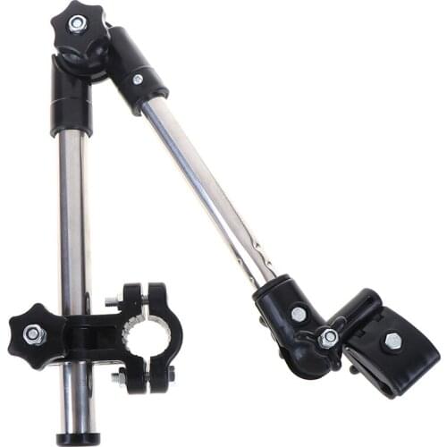 1pc Umbrella Bracket Stroller Umbrella Holder Adjustable Cart Parasol Shelf Bike Usefull Outdoor Cycling Supplies