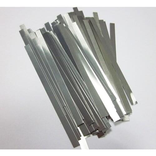 10m/roll N6 Pure Nickel Belt 18650 Lithium Battery Connection Piece For Electric Vehicle Battery Assembly 99.5% Pure Nickel