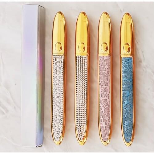 Makeup Eyeliner Lash Gule Pen Diamond Magic Self Adhesive Liquid Eyeliner Pencil Magnet-free Glue-free Waterproof Custom Label