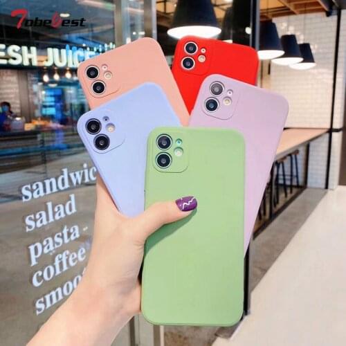 Fashion Straight edge Matte Silicone Case For Huawei Y9 Prime Y7 Y6 2019 Coque Camera Lens Protection Soft TPU Cover
