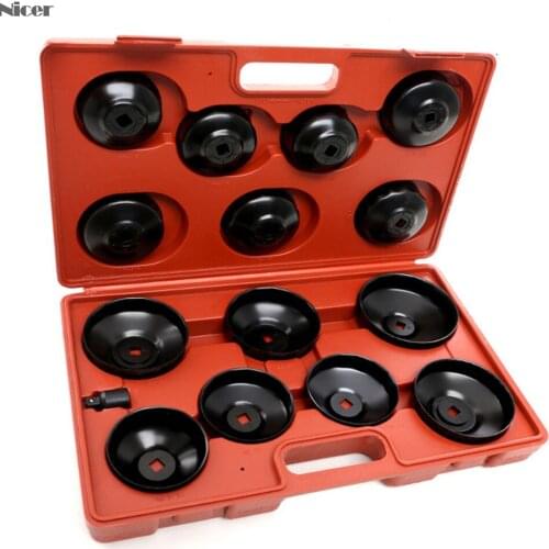 15pcs Oil Filter Wrench Oil Filter Removal Set Car Repair Tools Durable Auto Car Accessorie HWC Professional Car Tool Set