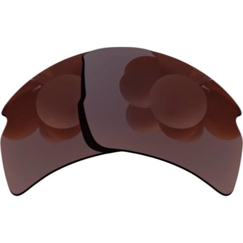 Polarized Sunglasses Replacement Lenses for-Flak 2.0 XL OO9188 Frame - Brown