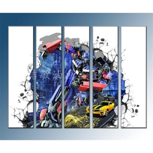 Pop art 3D art painting no frame