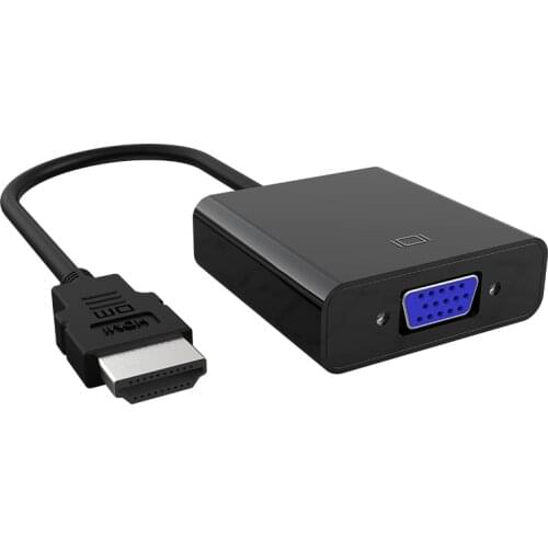 HDMI to VGA converter with headphone jack no need driver CHB021