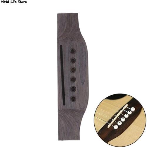 1Pc Guitar Parts Saddle Guitar Bridge For Acoustic Guitar Rosewood Guitar Accs