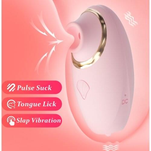 Suck Tongue Sex Vibrators Sex Toys Blowjob Pulse Vibrating Egg Clitoris Stimulation for Adult Women Masturbator