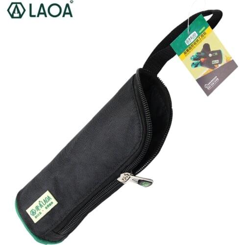 LAOA Black Color Multifunction Cylinder-shaped Simple Strong Portable Tools Bag