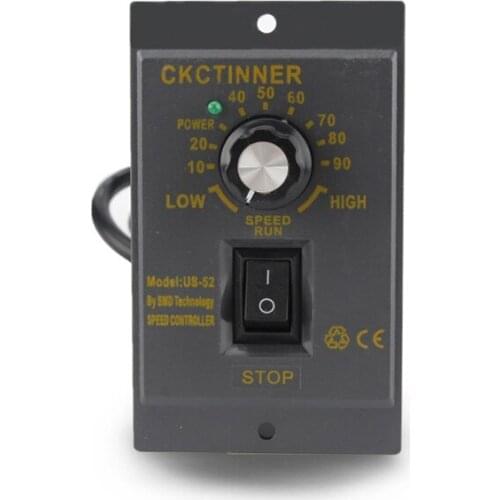 AC 220V Motor Speed Controller Pinpoint Regulator Controller Forward & Backward 15/25/40/60/90/120/180/200/250/300/400W