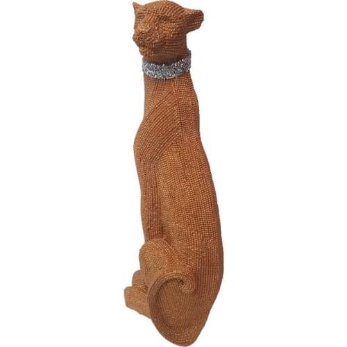 EU HOME DECORATION AROSE LEOPARD PUMA JAGUAR DECOR GOLD COLOR