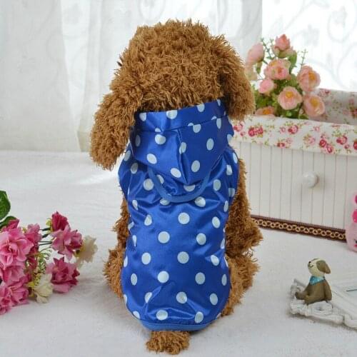 Pet Dog Raincoat Clothes Puppy Cat Hooded Waterproof Rain Coat Outdoor Windproof Rainwear Jackets for Dogs Cats Apparel Clothes