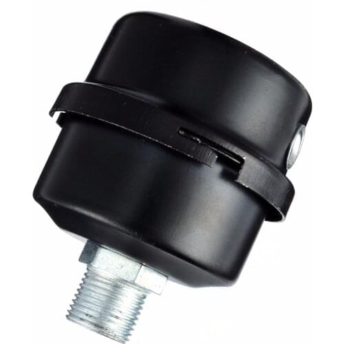 1pc 16mm Air Compressor Parts Metal Air Compressor Intake Filter Noise Muffler Silencer 5/8" Thread