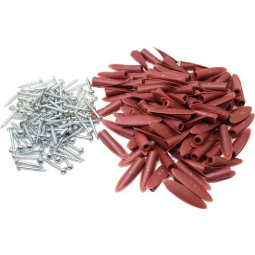 200pc Pocket Hole Screws Plugs Kit For Kreg Jig Wood Doweling Joinery Screw Clamping Jig System Woodworking Drilling Tools