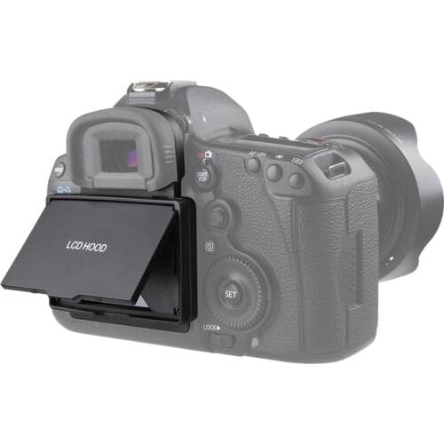 5D4-L LCD Screen Protector Pop-up sun Shade lcd Hood Shield Cover for Mirrorless Digital CAMERA FOR CANON 5D3 5DIII 5D MARK III