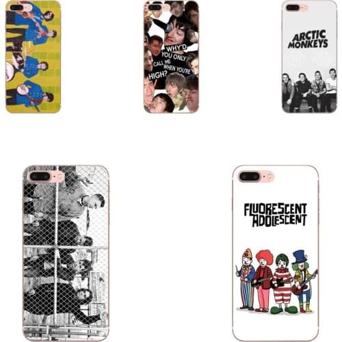 Arctic Monkey Band TPU Covers Cases For Galaxy Alpha Core Note 2 3 4 S2 A10 A20 A20E A30 A40 A50 A60 A70 M10 M20 M30