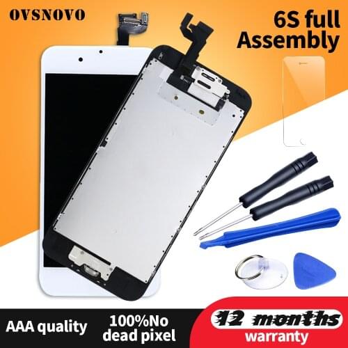 Ecran for iPhone 5s 6s 6s plus LCD Screen Display Touch Screen Digitizer Full Assembly Replacement+Home Button+Front Camera+Gift