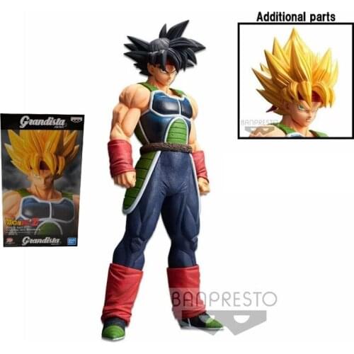 Bandai Dragon Ball Figure Grandista Nero Super Saiyan Burdock Action Figure Genuine Model Action Toy Figure Toys for Children