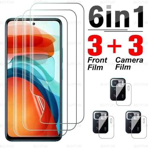 Hydrogel Film For Xiaomi Poco X3 GT Anti-fingerprint soft film for xiaomi xaomi poco x3 gt poko x 3 gt camera lens safety film