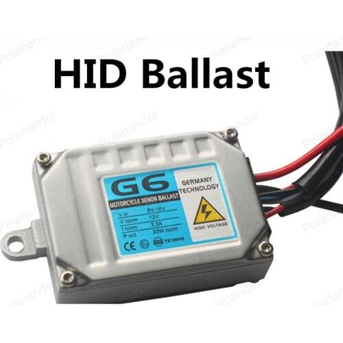 Polarlander 2pcs for HID Conversion Kit MINI HID Ballast 35W Slim HID Ballast Electronic Digital Conversion Ballast