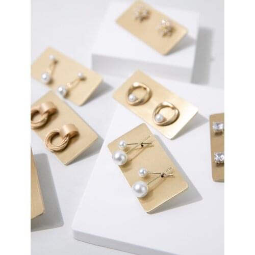 Copper Metal Earrings Display Card Jewelry Display Card Earrings Display Holder