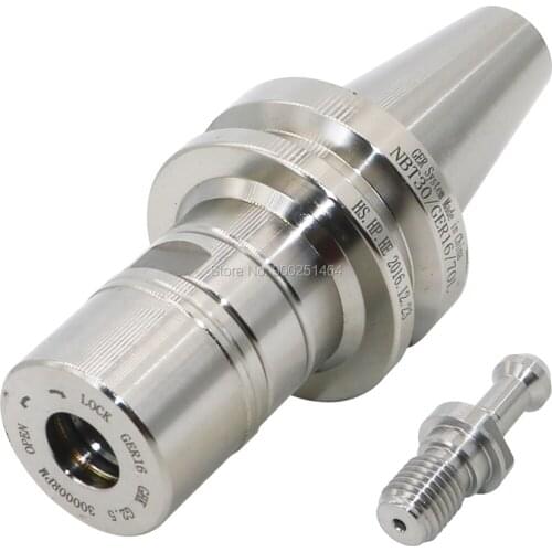 NBT30 GER16 20 25 32 70L CNC high precision tool holder, ER chuck high speed tool holder, balanced G2.5 30000RPM