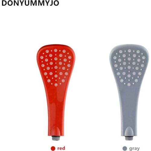 Newly 2 Color Water Saving Shower Heads ABS Chrome Hand Hold ShowerHead Pressure Handheld Bath Shower Head Ducha Chuveiro