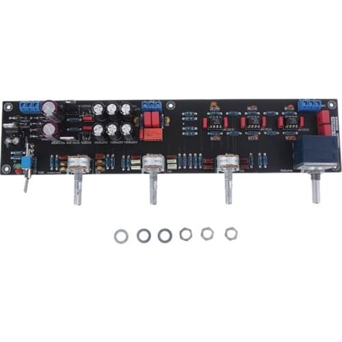 JRC5532 Preamp Amplifier Tone Control Preamplifier Board Preamplificador with Treble Bass Volume Adjustment H054