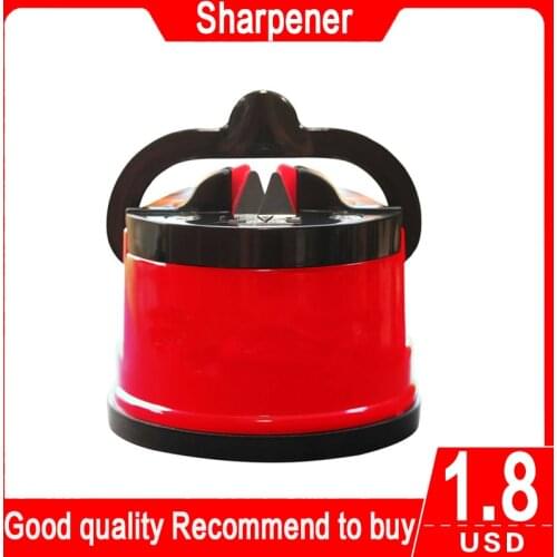 Suction cup sharpener with patch Household sharpener Kitchen gadgets Quick sharpener Multi-function tool hot sale