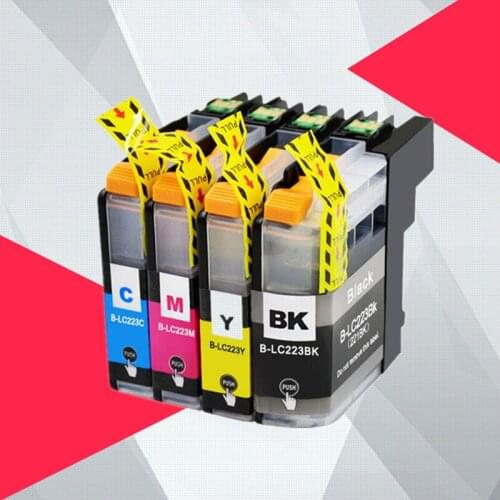 Compatible Ink Cartridge For Brother LC223 LC221 LC223XL MFC-J4420DW J4620DW J4625DW J5625DW J480DW J680DW J880DW J5320DW LC-223