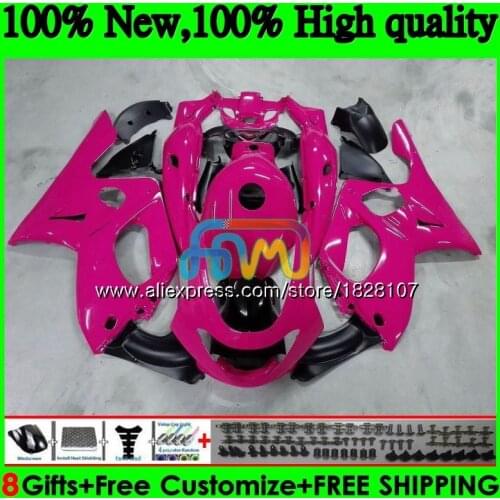 YZF 600R For YAMAHA Thundercat YZF600R 96 02 03 04 05 Gloss Pink 06 07 73BS.43 YZF-600R 2002 2003 2004 2005 2006 2007 Fairing