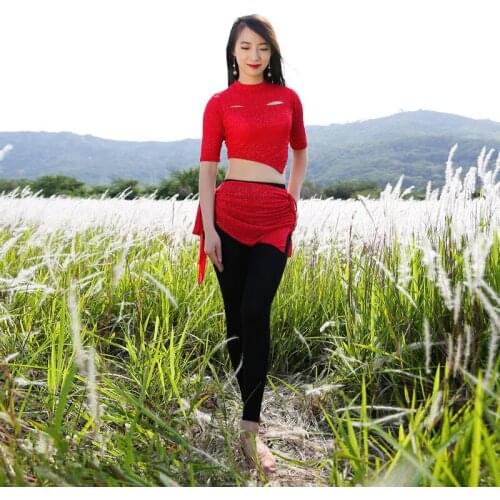 Women Sexy Oriental Bollywood Bellydance Costumes Sequins Belly ance Tops Hip Scarf Suit Stage Beginners Belly Dancing Wear