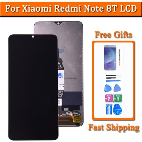 6.3 inches Screen For Xiaomi Redmi Note 8T LCD Touch Screen Digitizer Panel Assembly Display Replacement Phone Parts
