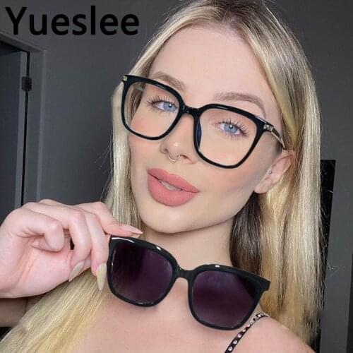 48302 Tr90 Magnetic Dual Purpose Anti Blue Light Polarized Light Glasses Frame Men Women Optical Fashion Computer Eyeglasses