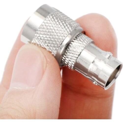 BNC Female Jack To TNC Male Plug RF Connector Coaxial Converter Adapter Straight N11 19 Dropship
