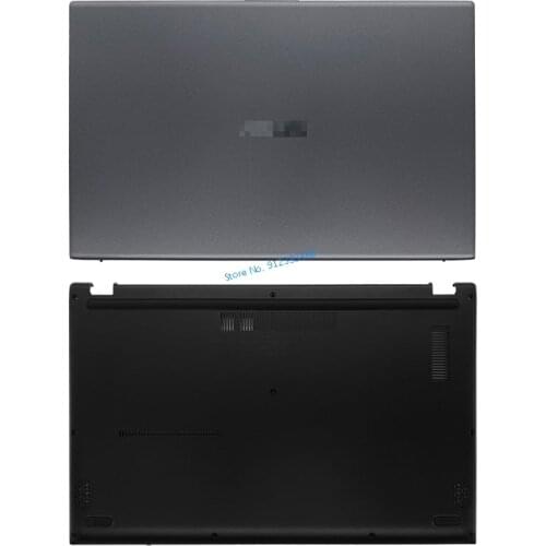 New Laptop Top Case LCD Back Cover/Front Bezel/Palmrest/Bottom Case/Hinges For ASUS VivoBook 15 X512 V5000F 15.6" Silver Grey