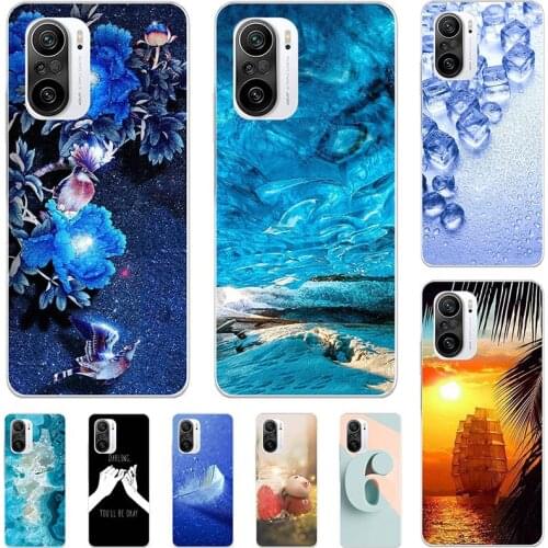 For Redmi K40 Pro K 40 Cover For Redmi K30 Pro K30Pro ZOOM K20 Pro Fashion Cool Cartoon Flower Capa Soft Silicone TPU Case
