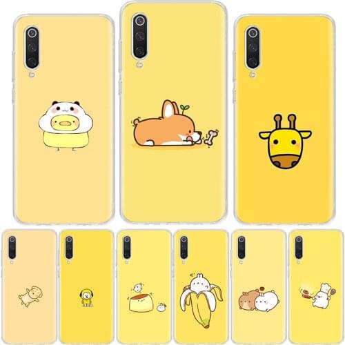 Cartoon Cute Animal Phone Case For Xiaomi Redmi Note 10 9 9S 8 8T 7 6 5 9C 9A 8A 7A 6A 5A Pro S2 K20 K30 Coque
