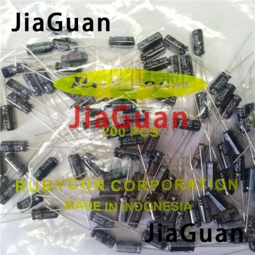 100PCS RUBYCON YXF 25V47UF 5x11MM electrolytic capacitor 47uf 25v yxf 47uF/25V high frequency low resistance long life 25YXF47M