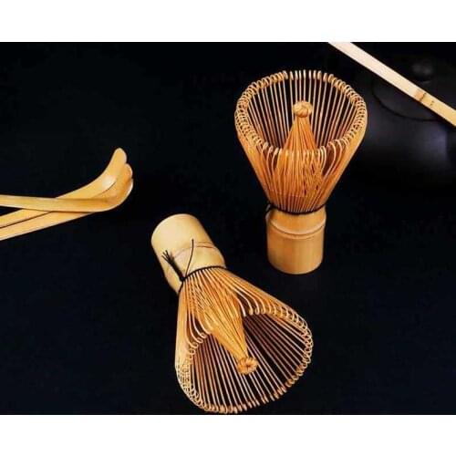 Fashion Hot Natural Bamboo Chasen Matcha Whisk Preparing for Green Tea Powder Chasen Brush Tool for Matcha New Wholesale