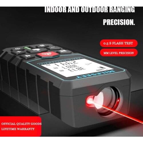 Laser rangefinder hand-held infrared measuring ruler electronic ruler high precision measuring room instrument distance