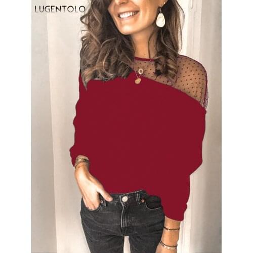 Большие блузки Lugentolo China At AliExpress