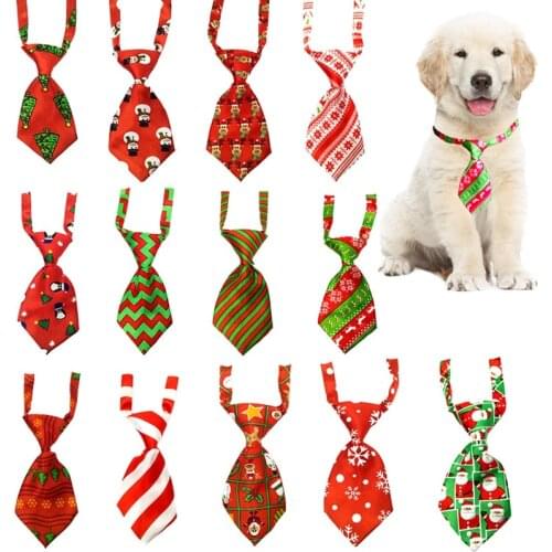 Adjustable Dog Cat Pet Tie Puppy Toy Grooming Bow Puppy Cats Festival Decoration Jewelry Christmas Costume