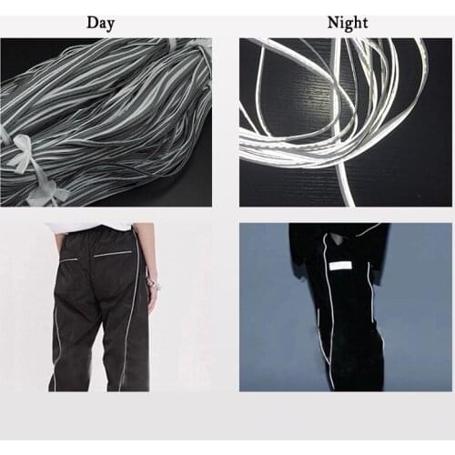 Reflective Ribbon Edge Sewing Ribbon Cord Rope For Sheets Sofa Curtains Hats Clothes Various Fabric Sewing DIY